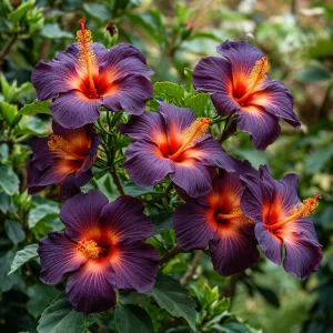 Гибискус Вивида Флэр купить по цене от 279р. в интернет-магазине «Посадика» с доставкой почтой в в Копейске и по всей России – [изображение №1].