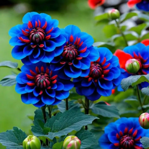 Георгин Аквамарин купить по цене от 318р. в интернет-магазине «Посадика» с доставкой почтой в в Копейске и по всей России – [изображение №1].